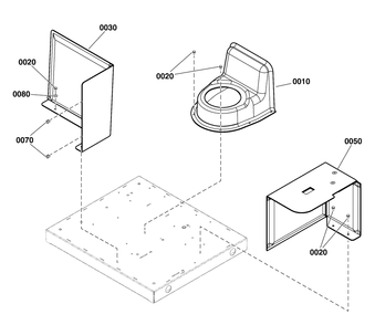 Air Handling Group Diagram and Parts List for 040375-04  Briggs and Stratton Generator
